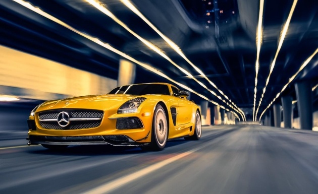 2014 Mercedes SLS AMG Black Series fram