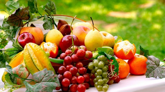 frukter detox frukt näring druvor äpplen päron