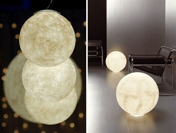Designer lampa In-Es månsken hängande lampor sfärer