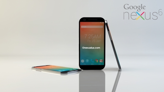 Google Nexus 6 smartphone oktober 2014 marknaden presenteras