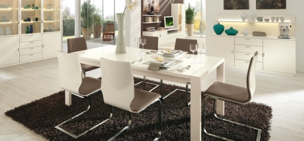 Matsal möbler-matta cantilever stol design-öppet kök
