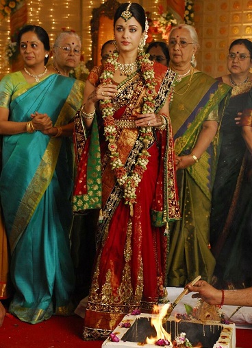Aishwarya στο Wedding Saree