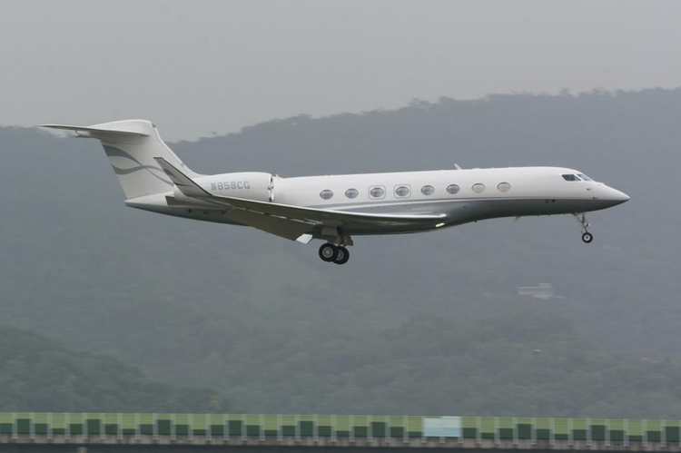 Gulfstream G650ER privat jet
