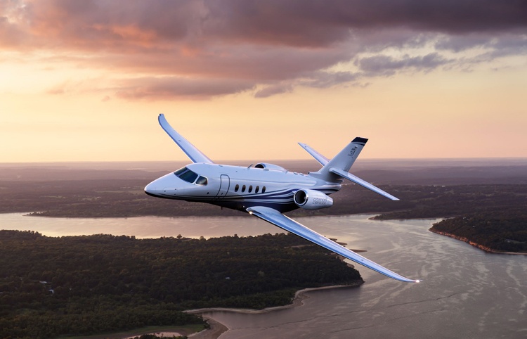 Cessna Citation Latitude nästan alltid i topp 10 privata jetplan