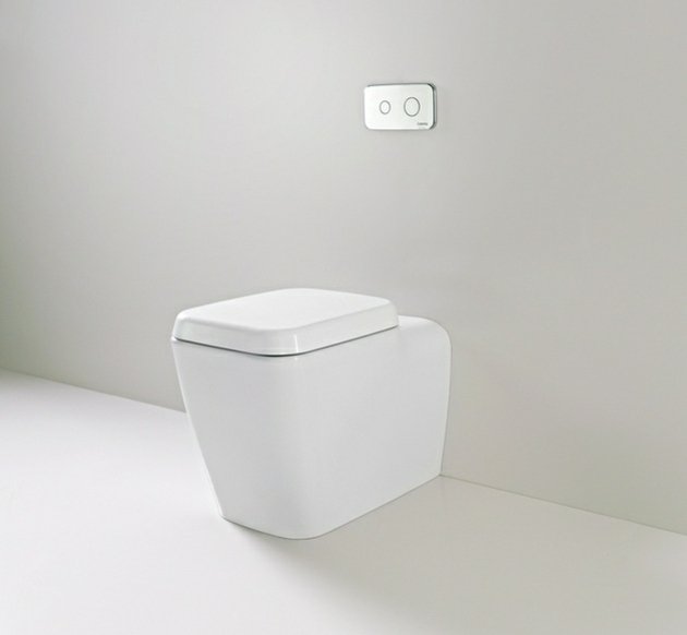 Möbel Deisgn toalett enkel puristisk form