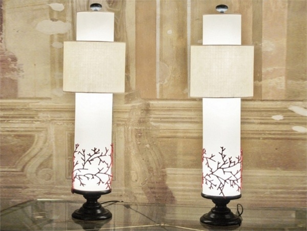Design bordslampor Corallo kollektion