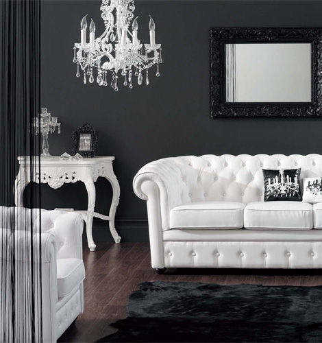 Möbler i barockstil med modern stil