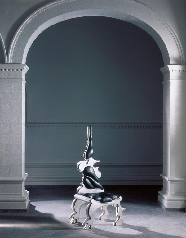 futuristisk stol Italiensk designer