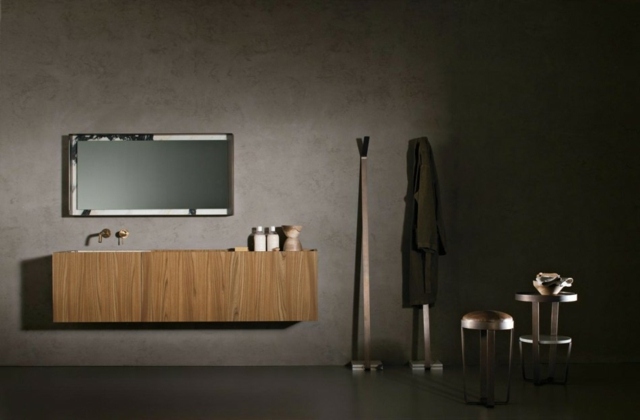 Väggskåp rektangulära spegelstolar italiensk design