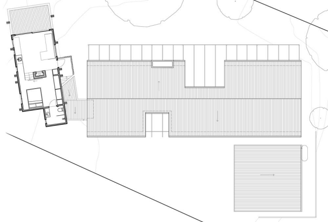 Designerhus-Australien-första våningen på stranden