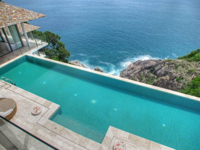 fritidshus liberty phuket infinity pool solterrass