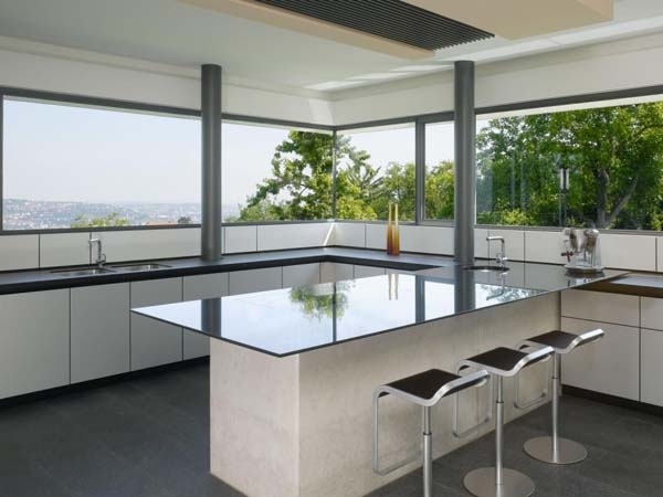Köksbänk moderna köksmöbler-bar höga designmöbler