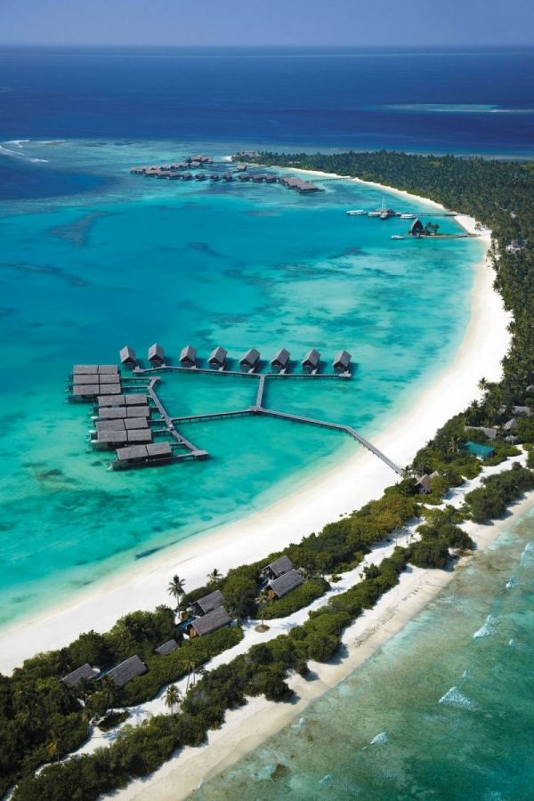 Maldiverna skärgård Villingili- Wellness Spa Resort