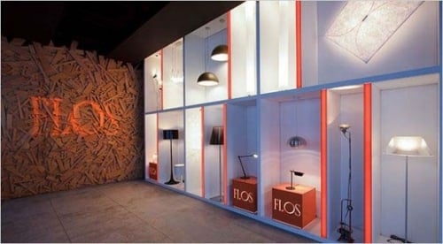 designer golvlampa från flos new york store