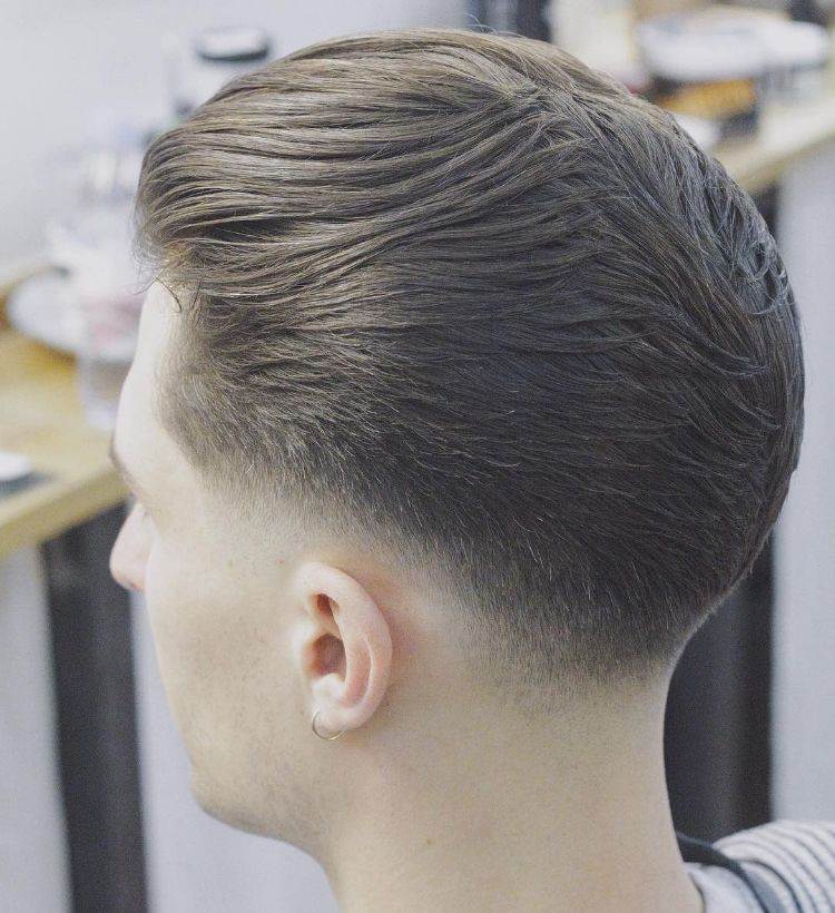 blekna frisyr underskuren hipster djup