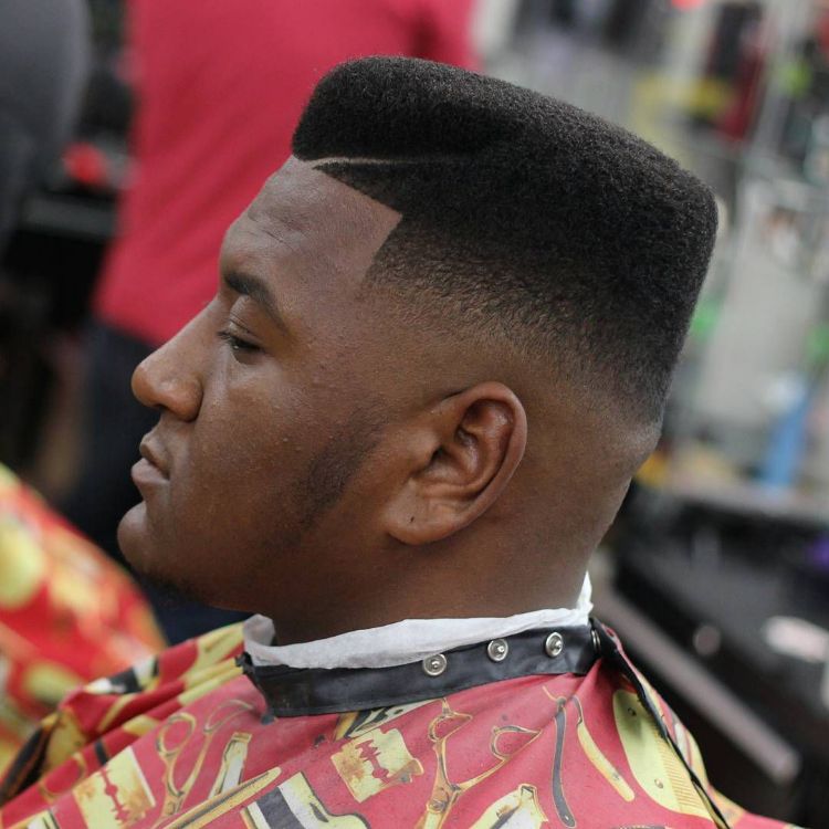 blekna frisyr undercut afro box stil trend män frisyr