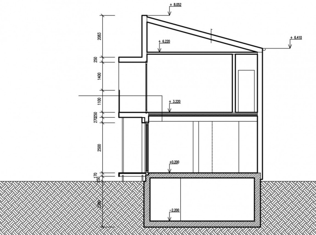 Familjehus designad kund Tjeckien semester alternativ