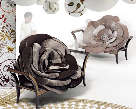 Fantasifulla möbler från Sicis - rosen