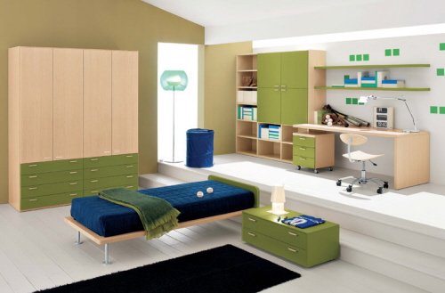 färgglada-barnrum-möbler-ljusgrön