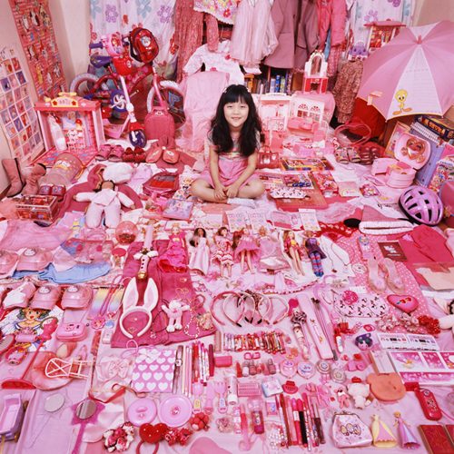 Allt i rosa barnrum