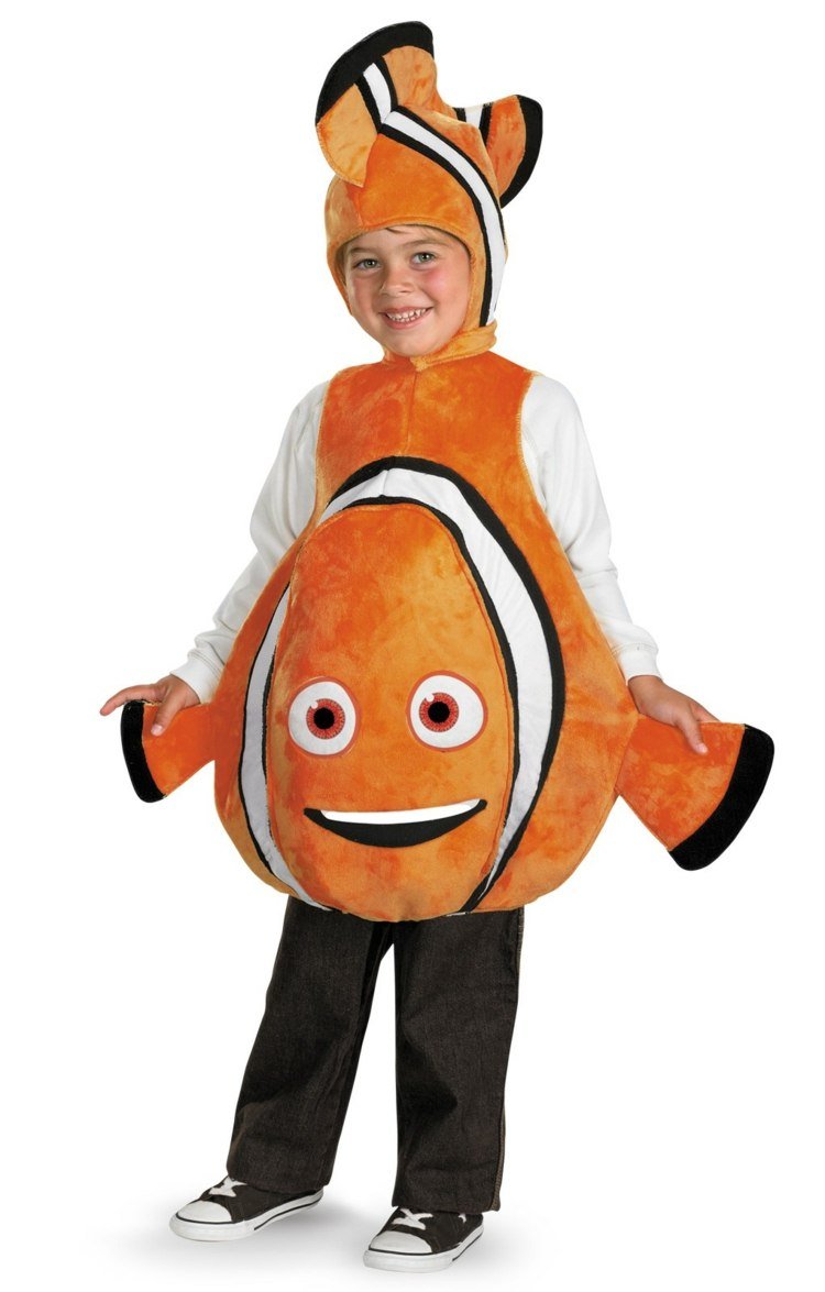 karneval disney kostymer nemo barn idé orange fisk