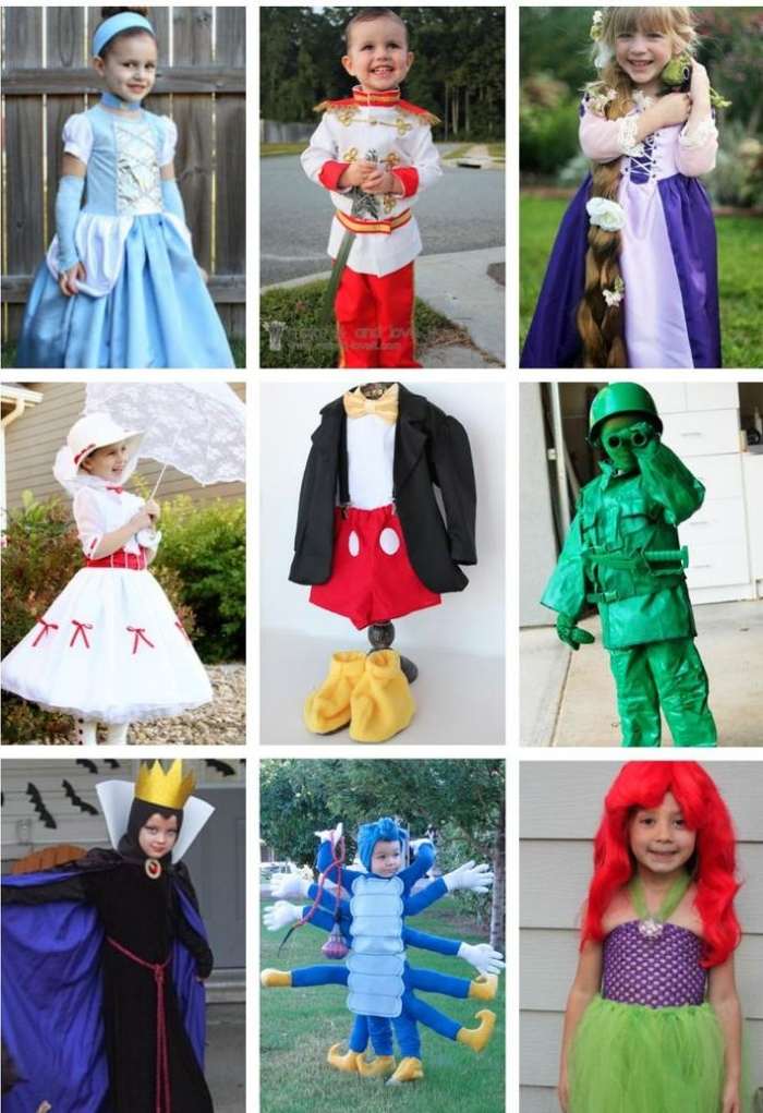 Mardi Gras Disney Costumes barns populära karaktärer