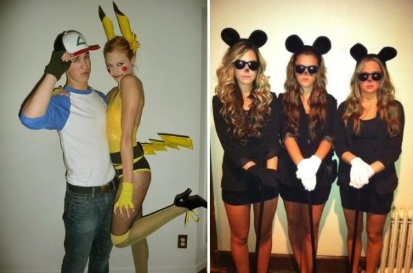 Pikachu kostym damer-Mickey Mouse öron-Mardi Gras Halloween