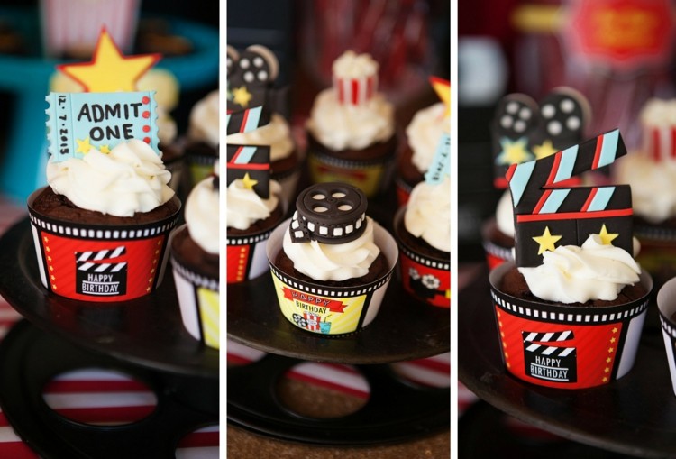 Karneval-motto-idéer-filmstjärnor-cupcakes-design-inspiration