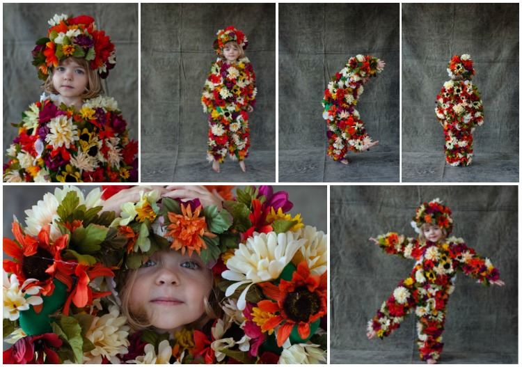 Karnevalsförklädnad-gör-själv-vår-blommor-konstgjorda blommor