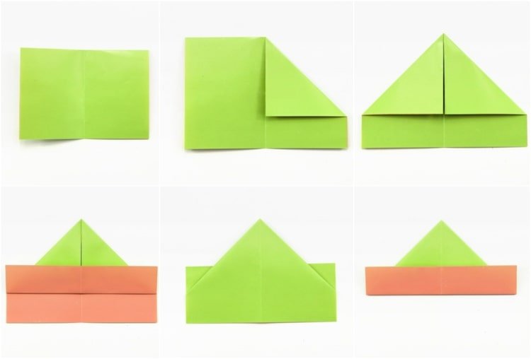 Gör din egen origami pappershatt för sjömän