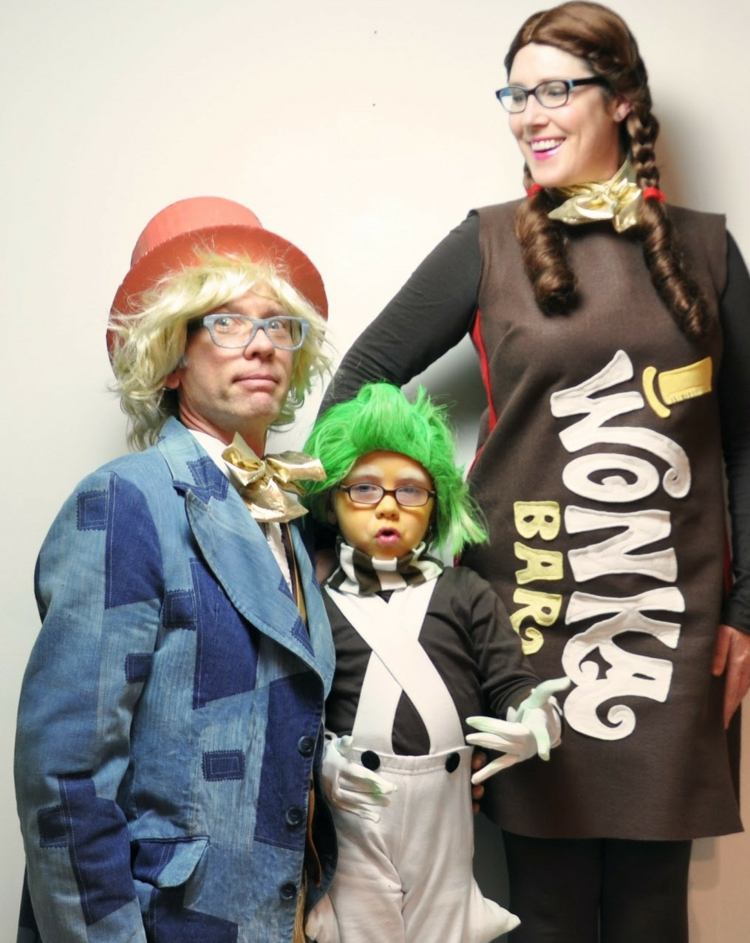 Mardi Gras -dräkterna Charlie and Chocolate Factory inspirerade