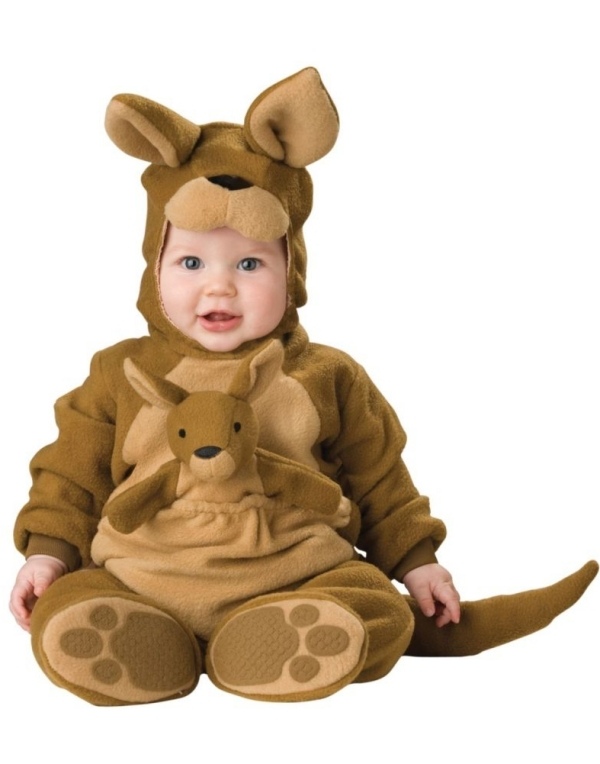 karnevalskostymer för småbarn samlar kreativa känguruidéer