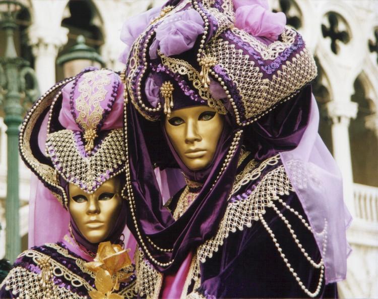 Mardi Gras-kostymer-Kvinnor-Par-Adels-Venedig-Karneval-Masker