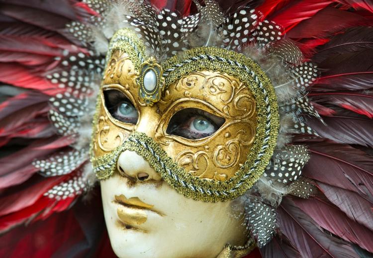 karneval-kostymer-för-kvinnor-guld-smycken-fjädrar-mask-Venedig-idé