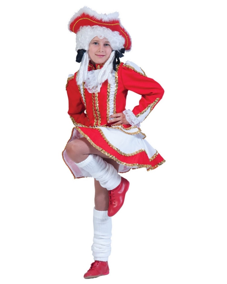 karneval-kostymer-online-barn-röd-vit-peruk-dansare-barock-pierros