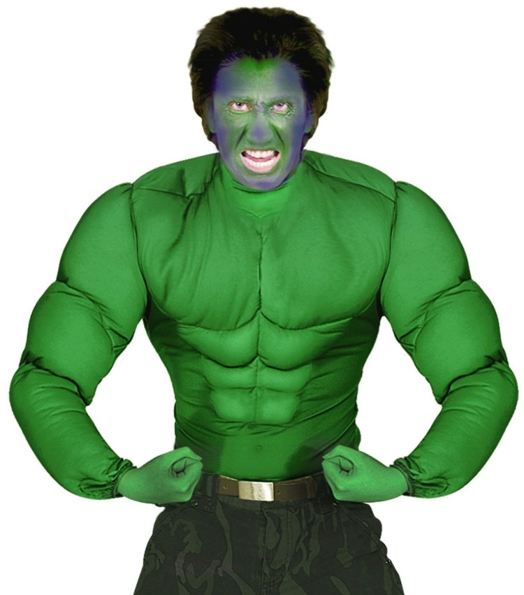 karneval kostymer online hulk superhjälte monster gröna män idé