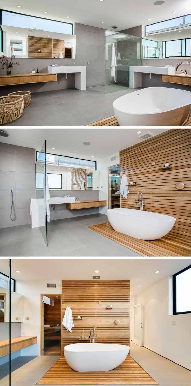 badrum-trä-vit-fristående-badkar-dusch-glasvägg