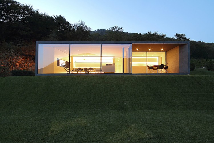 fin stengods-kakel-ventilerad-fasad-glas fasad-terrass-modern-minimalistisk