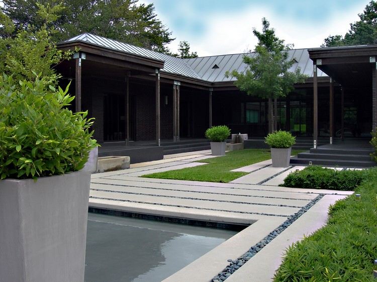 Feng Shui-trädgård-skapa-stenar-design-trädgård-väg