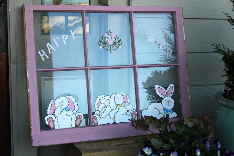 fönster-bilder-påsk-rolig-påsk-kanin-glad-påsk-dekoration