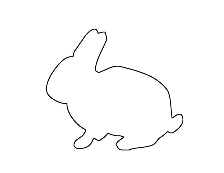 fönster-bilder-påsk-mallar-tryck-påsk-kanin-minimalistisk