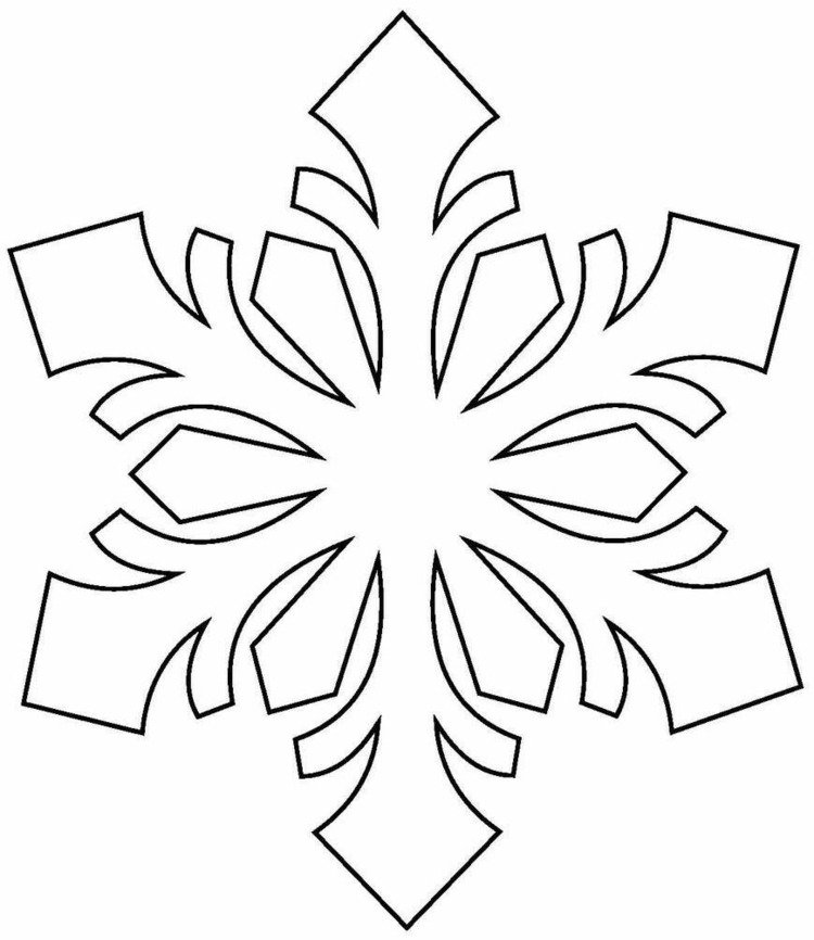 Snöflinga att klippa ut för barn och vuxna som fönsterdekoration