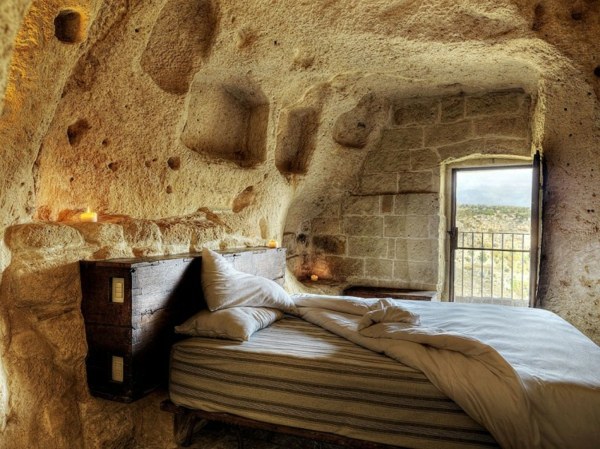 Hotell Italien berget grotta lyx