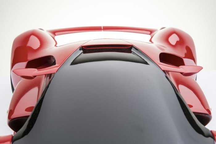 Ferrari F80 futuristiskt glasöverdrag