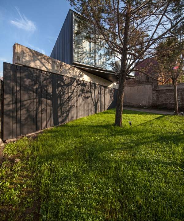 Exempel på minimalism modernt hus
