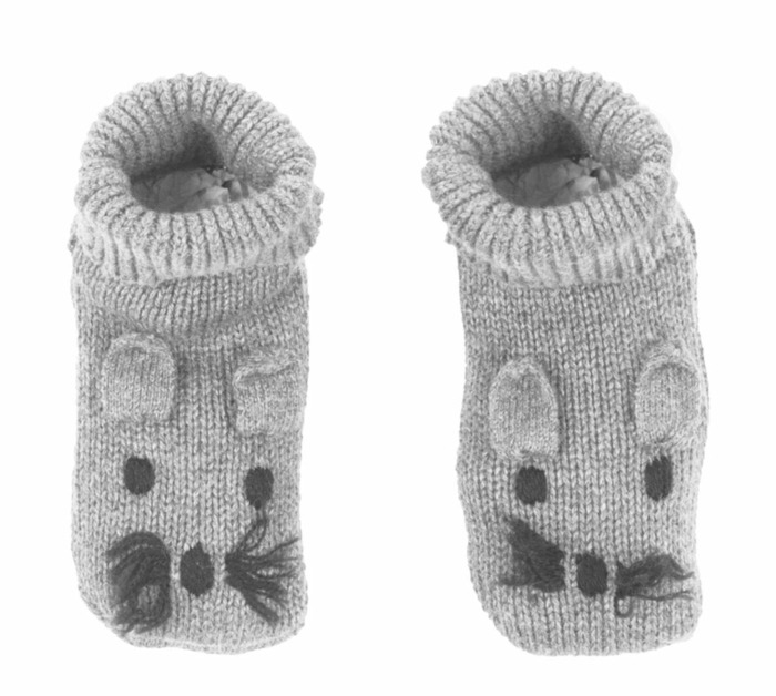 söta baby strumpor räv ansikte idéer vinterkläder