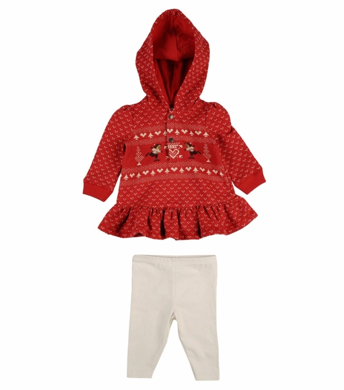 Baby mode julblus huva byxor