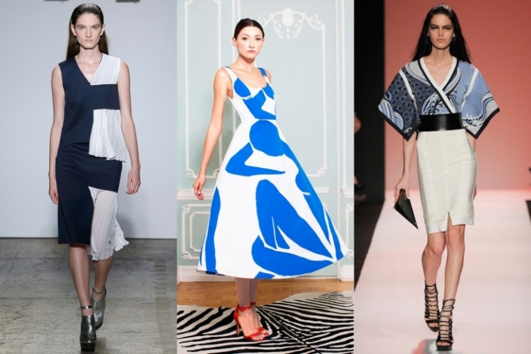 festklänningar-vår-sommar-jepenian-mönster-vit-blå