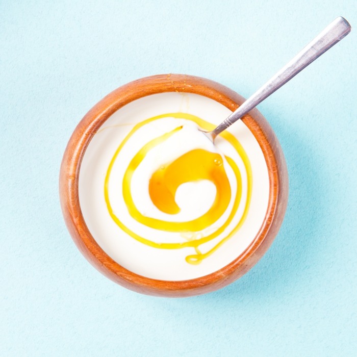hårbehandling fet honung yoghurt naturliga recept hår 10