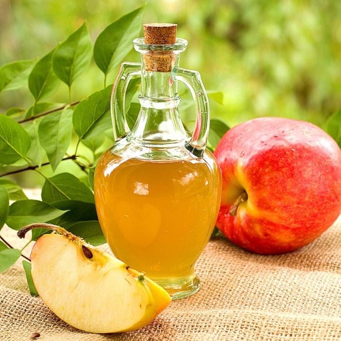 äppelcidervinäger hårbalsam äpplen hälsosamt recept idé skönhetstips 15